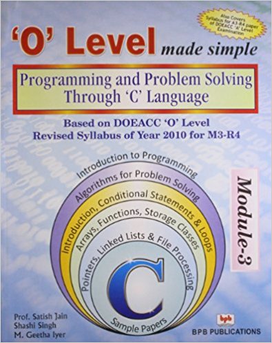 Bpb O Level Programing & Problem Solvg C