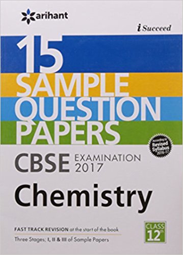 Success 15 Sample Papers Chemistry 12th
