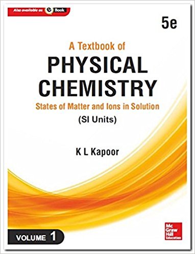 Textbook of Physical Chemistry Vol 1 States of Matter and Ions in Solution