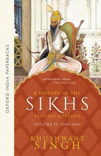 A History of the Sikhs Vol 2 1839-2004