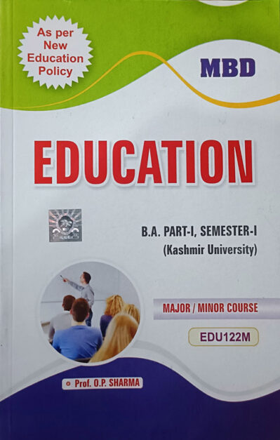 MBD Education Ist Sem (NEP20)