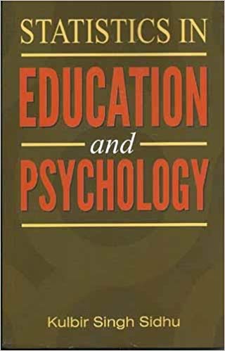 Statistics in Education & Psychology