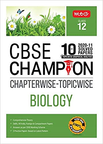 MTG CBSE Champion Biology class 12th