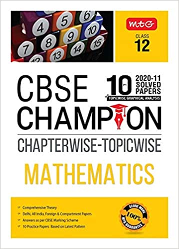 MTG CBSE Champion Mathematics class 12th