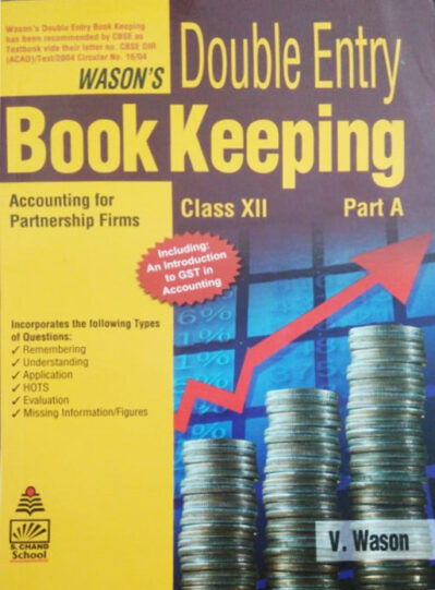 Double Entry book keeping Part A for 12th