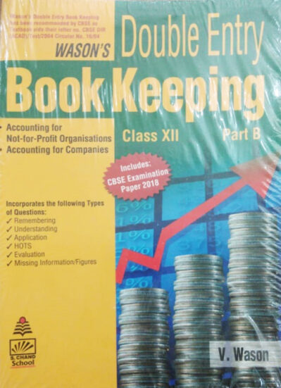 Double Entry book keeping Part B for 12th