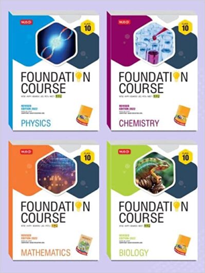 Foundation Course combo (Phy, Chem, Bio, Maths) Class 10