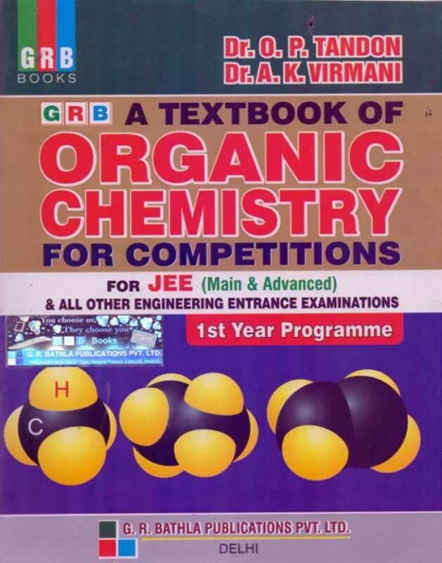 A Textbook Of Organic Chemistry For JEE (Main & Advanced) 1st Year ...