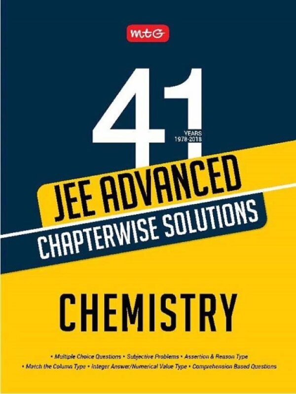 41 Years JEE Advance Chapterwise Solutions - Chemistry