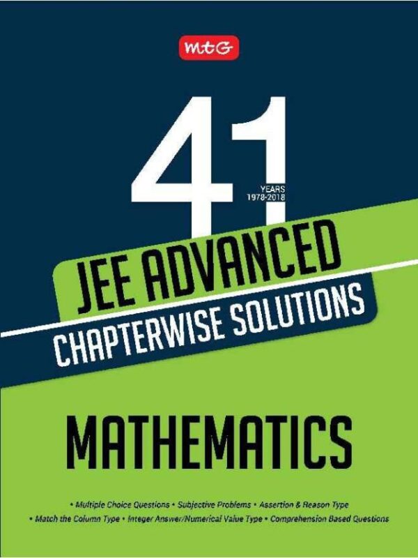 41 Years JEE Advance Chapterwise Solutions - Mathematics
