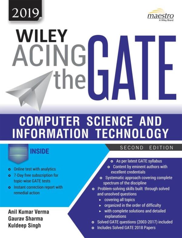 Acing the GATE Computer Science and Information Technology 2019