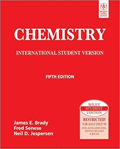 Chemistry International Student Version 5ed