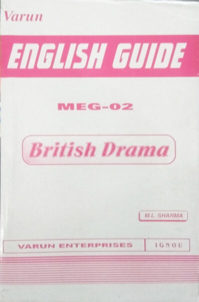 Varun English Guide MEG-02 British Drama
