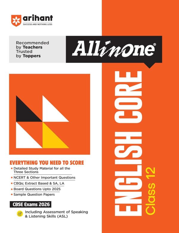 All in One English Core CBSE Class 12th