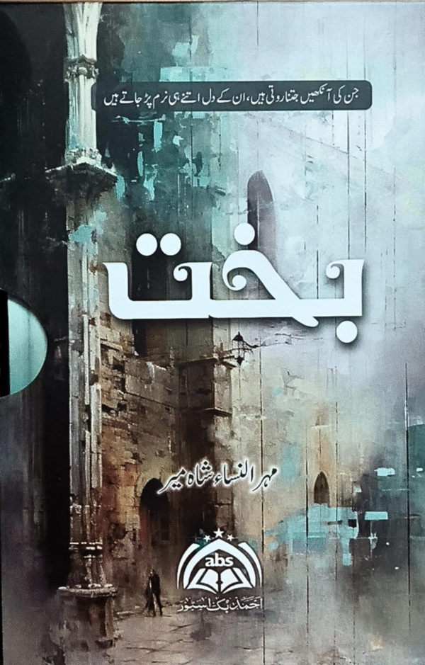 Bakht (بخت) Urdu novel by Mehrunnisa Shahmeer (Complete Set of 2 Volumes)