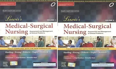Lewis's Medical Surgical Nursing 4th South Asia Edition (2 Volume Set)