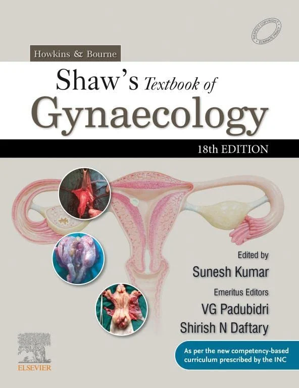 Shaw's Textbook of Gynaecology 16 Edition 18th Edition