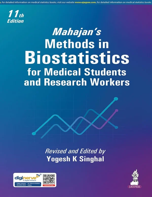 Mahajan's Methods in Biostatistics for Medical Students and Research Workers 11th Edition