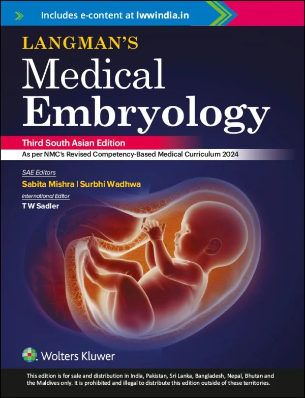 Langman's Medical Embryology 3rd South Asian Edition