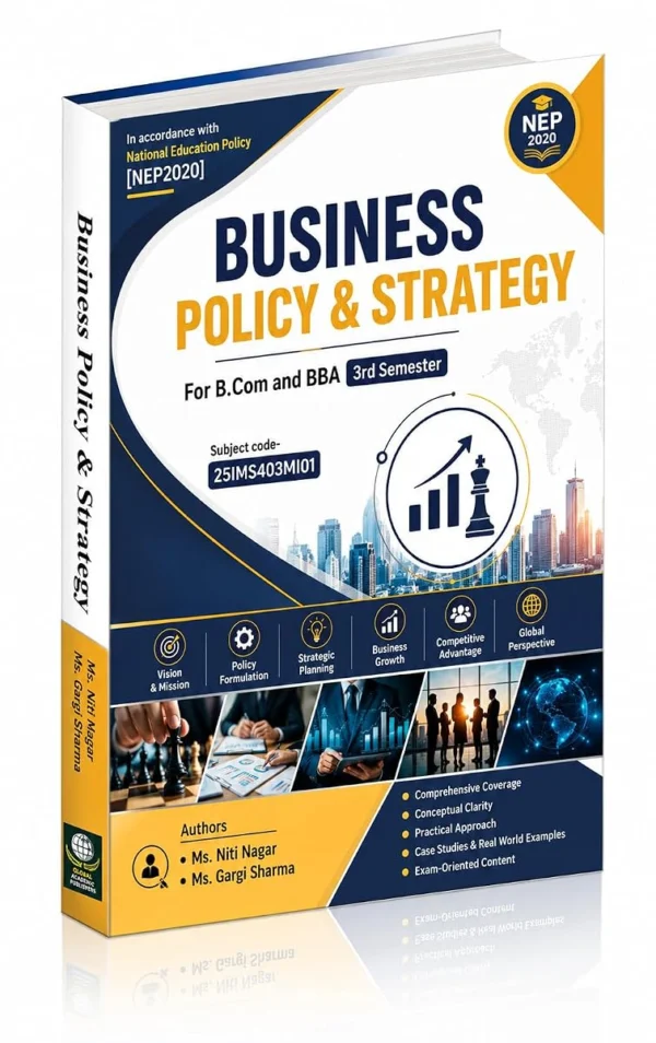 Business Policy And Strategy For BBA 3rd Edition