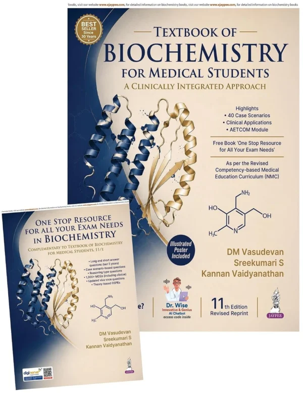 Textbook of Biochemistry for Medical Students 11th Edition