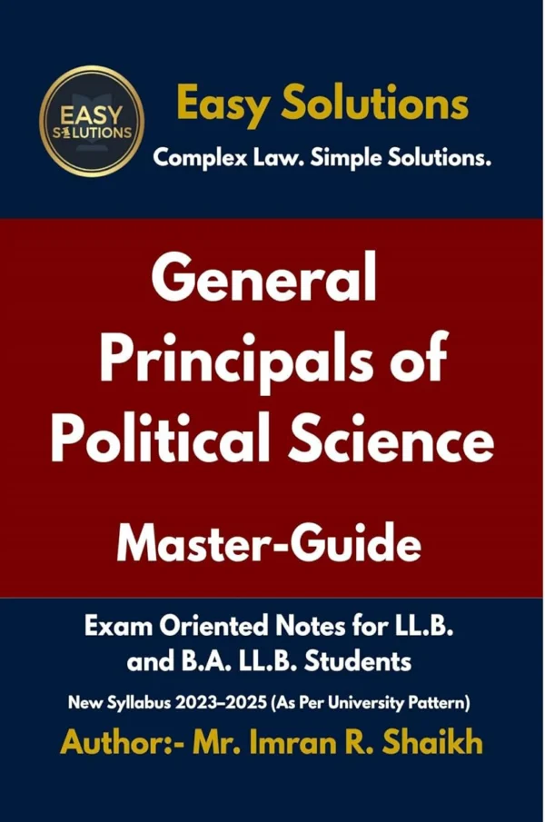 Principles of Political Science