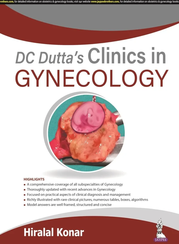 DC Dutta's Textbook of Gynecology 1st Edition