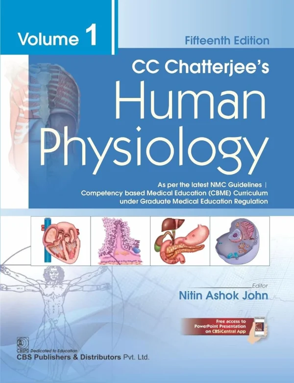 Chatterjee's Human Physiology Volume 1 15th Edition