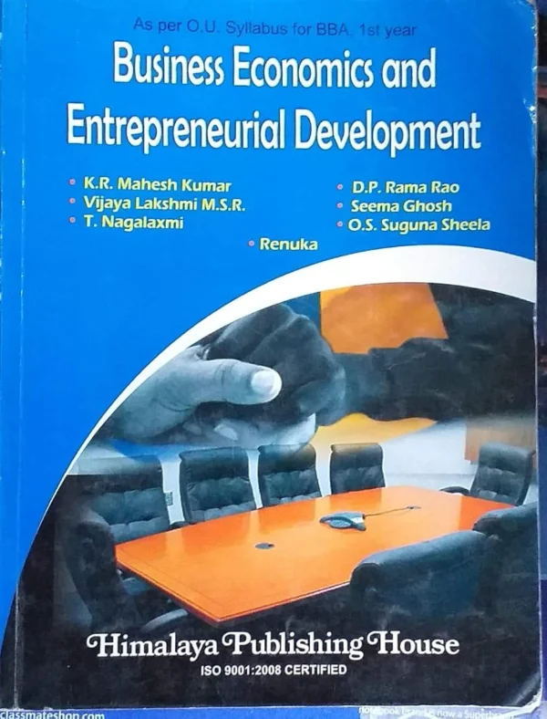 Business Economics and Entrepreneurial Development
