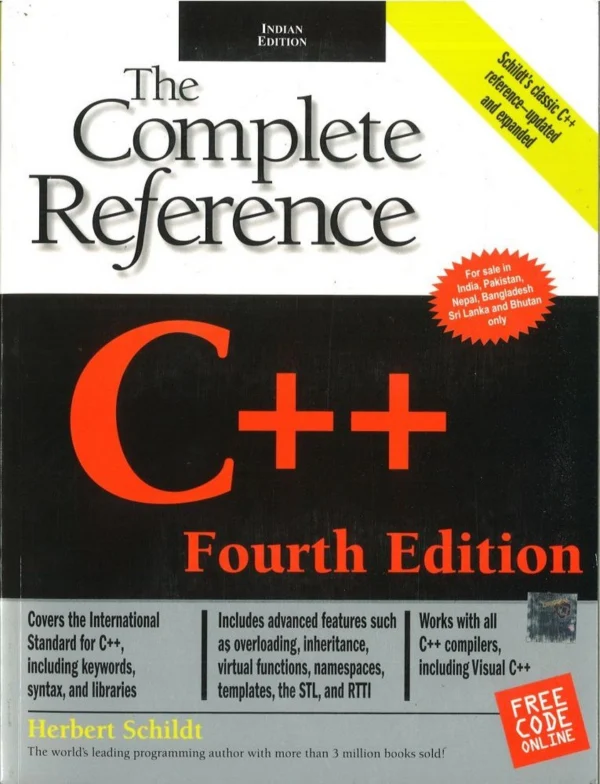 The Complete Reference C++ 4th Edition