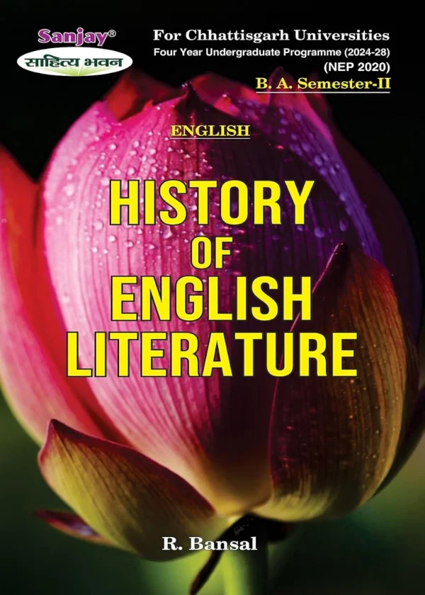 English Literature NEP-20 Semester 1-3 1st Edition