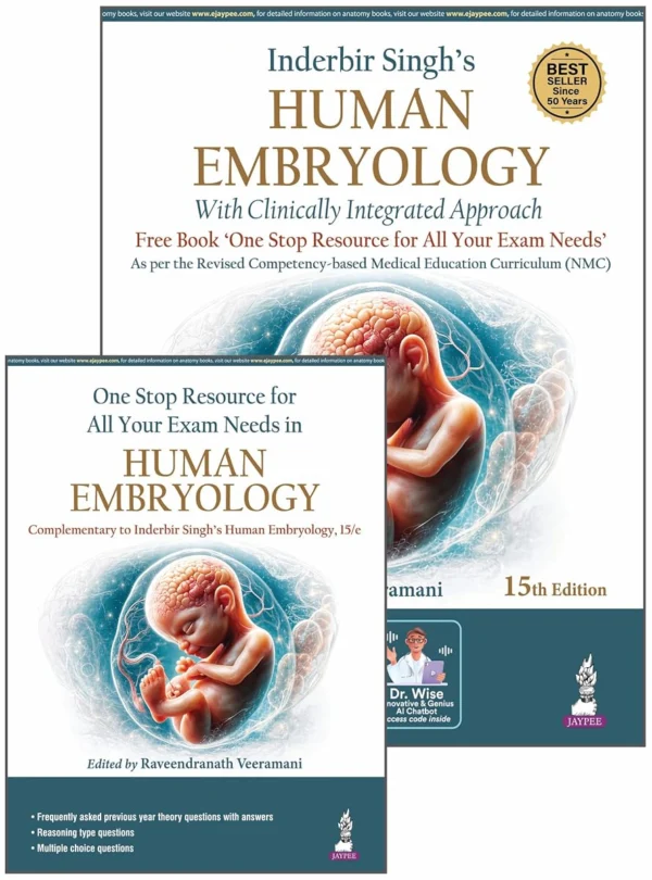 Inderbir Singh's Human Embryology 15th Edition