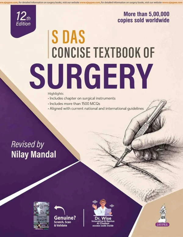 S Das Concise Textbook of Surgery 12th Edition