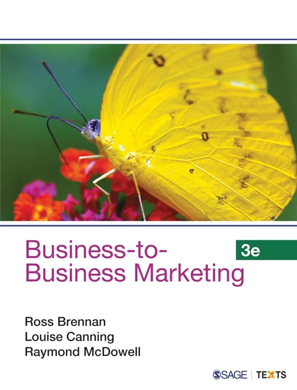 Business to Business Marketing 3rd.