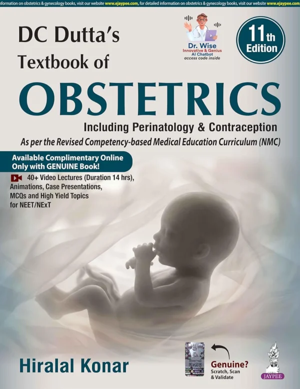 DC Dutta's Textbook of Obstetrics 11th Edition