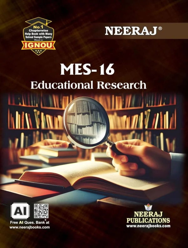 Neeraj IGNOU M.E.S 16 Educational Research