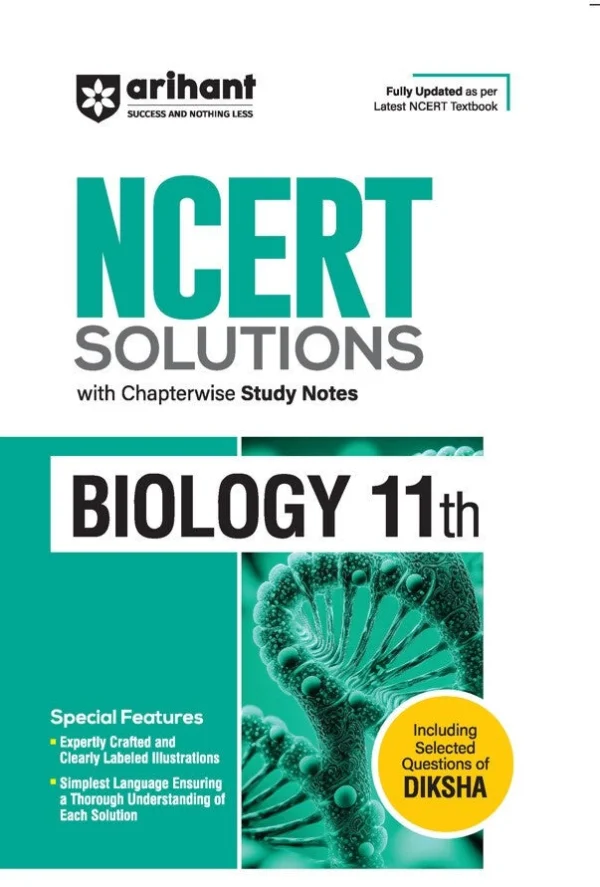 NCERT Solutions Biology Class 11th with Chapterwise Study Notes (English Medium)