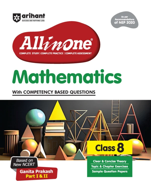 All in One Mathematics Class 8 (Ganita Prakash Part 1 & 2)