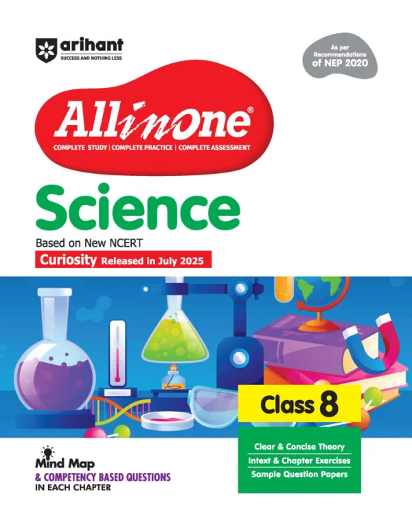 All in One Science Class 8 (NCERT Based, 2025 Edition)