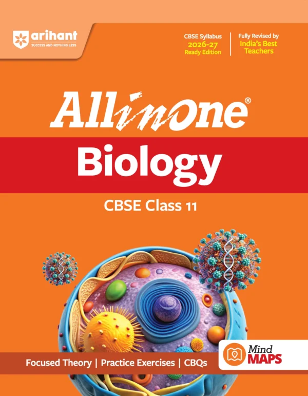 All in One Biology Class 11 for CBSE Exam 2026-27 (NCERT Based)