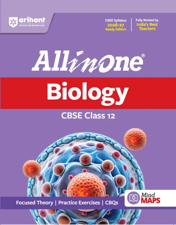 All in One Biology Class 12 for CBSE Exam 2026-27 (NCERT Based)