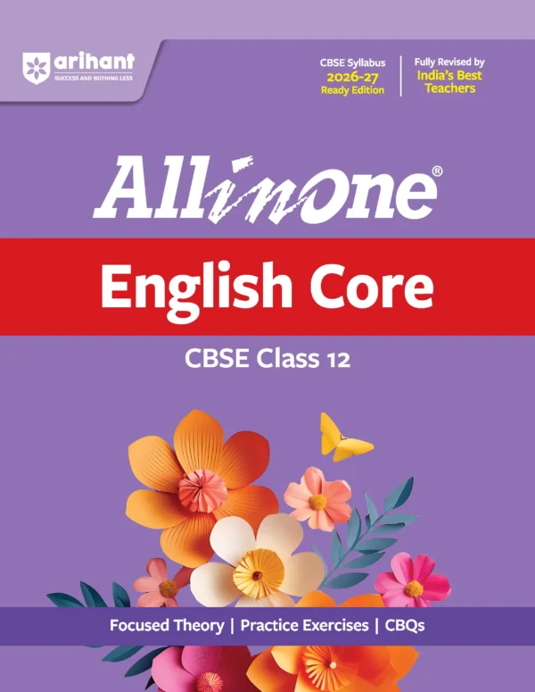 All in One English Core Class 12 for CBSE Exam 2026-27 (NCERT Based)