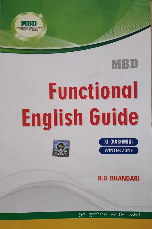 Functional English Guide Class 11th