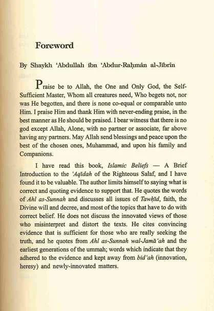 Islamic Beliefs