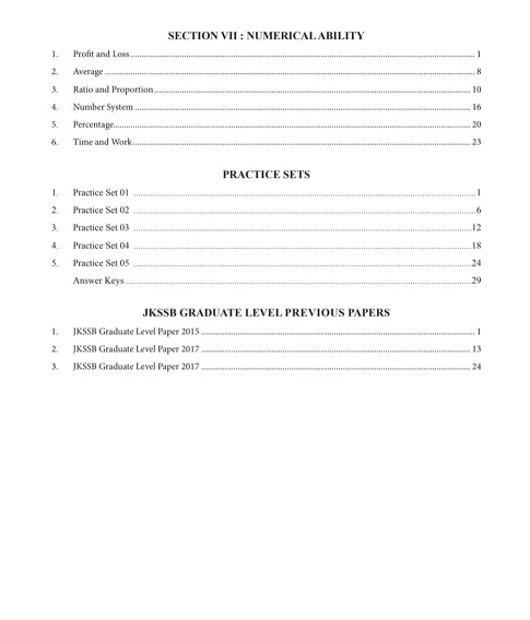 JKSSB Graduate Level Recruitment Examination Guide