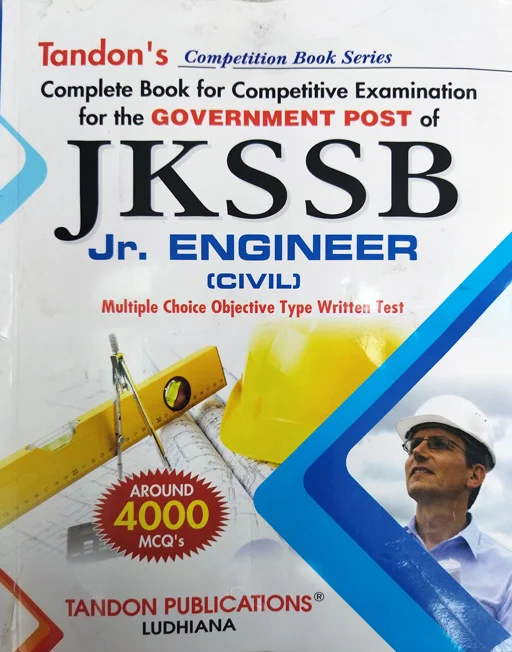 JKSSB Junior Engineer (Civil) Recruitment Exam 2021