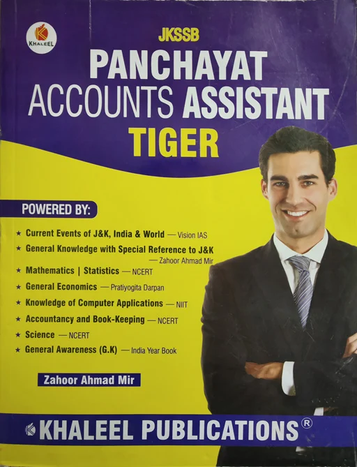 Khaleel's JKSSB Panchayat Accounts Assistant Tiger