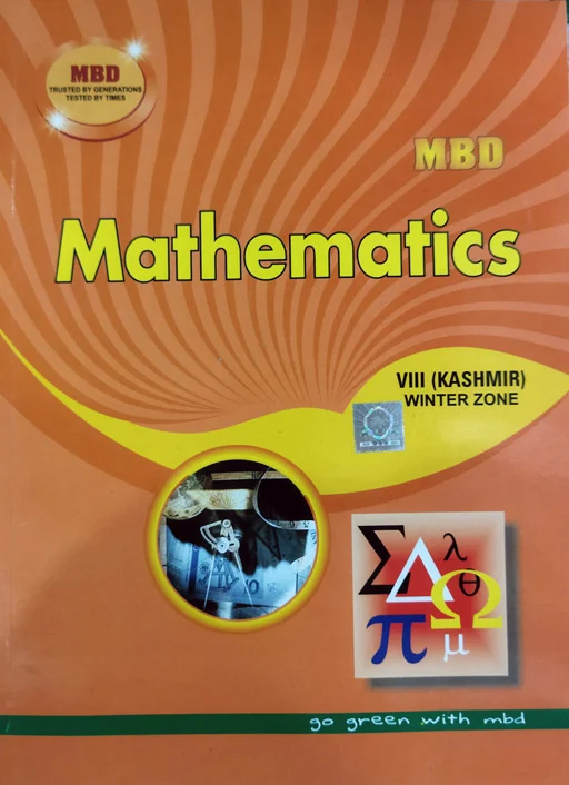 MBD Mathematics Guide Class 8th