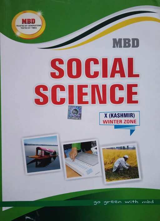 MBD Social Science Guide Class 10th