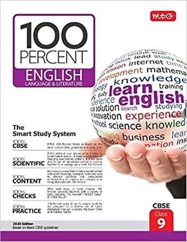 MTG 100 Percent English Language & Literature Class 9th